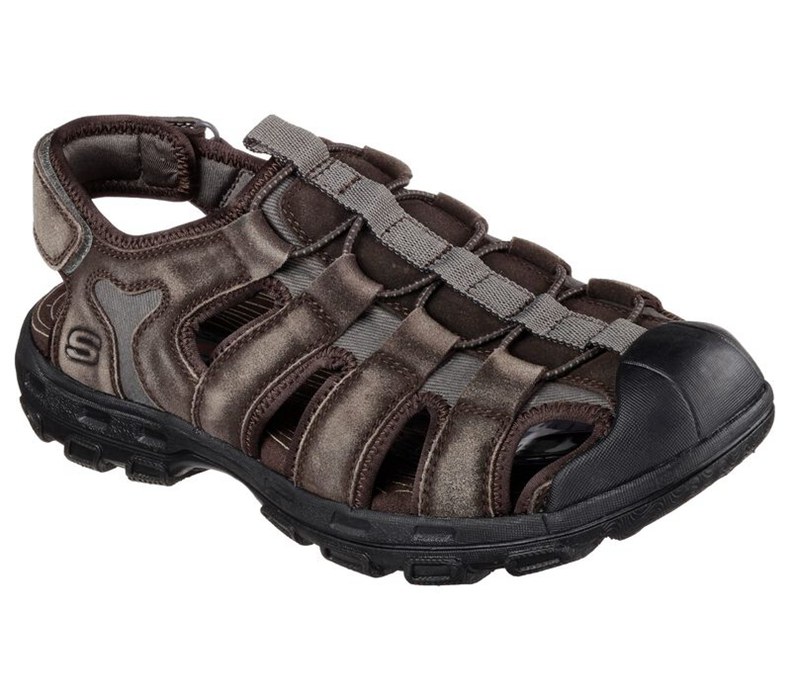 Skechers Herr Bruna Sandaler - Relaxed Fit: Conifer - Selmo - Sverige (JEOKF-3265)